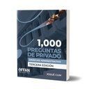 LIBRO 1000 PREGUNTAS DE PRIVADO DERECHO ADMINISTRATIVO (TERCERA EDICION)