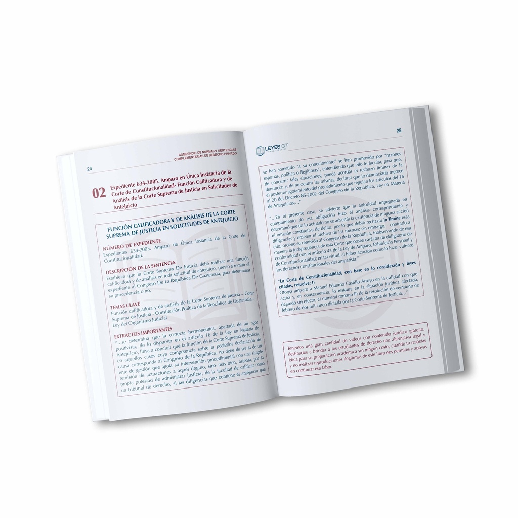 COMPENDIO DE NORMAS Y SENTENCIAS COMPLEMENTARIAS DE DERECHO PUBLICO (PRIMERA EDICIÓN)