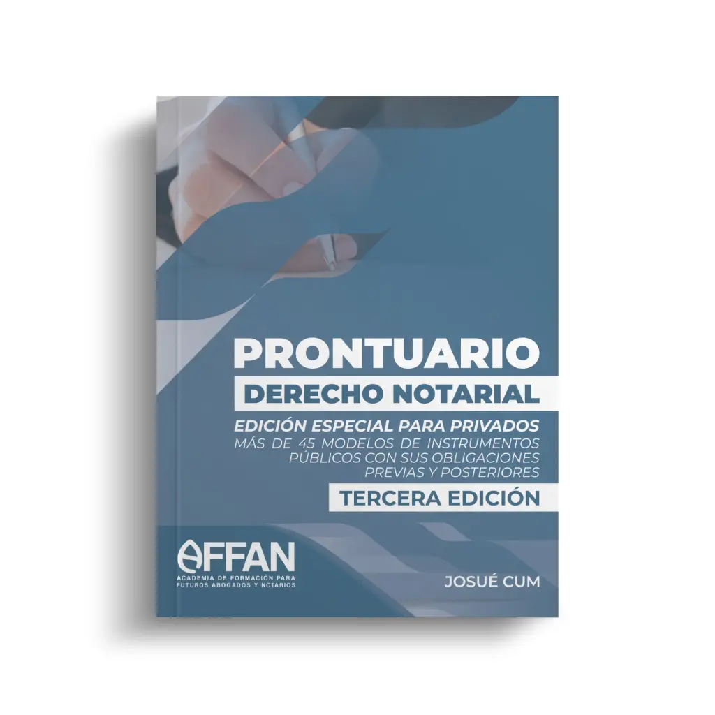 ÍNTEGROS - PRONTUARIO DERECHO NOTARIAL (CUARTA EDICIÓN)