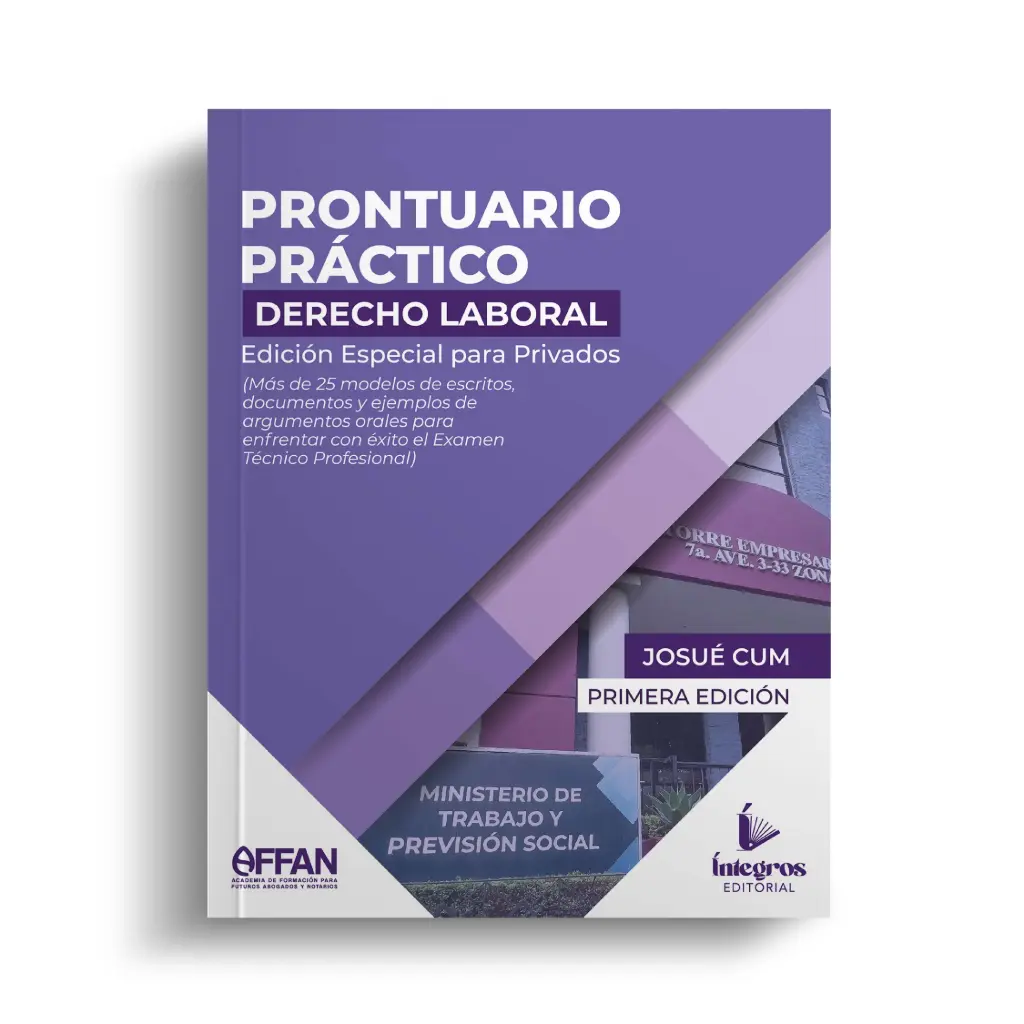 ÍNTEGROS - PRONTUARIO DERECHO LABORAL