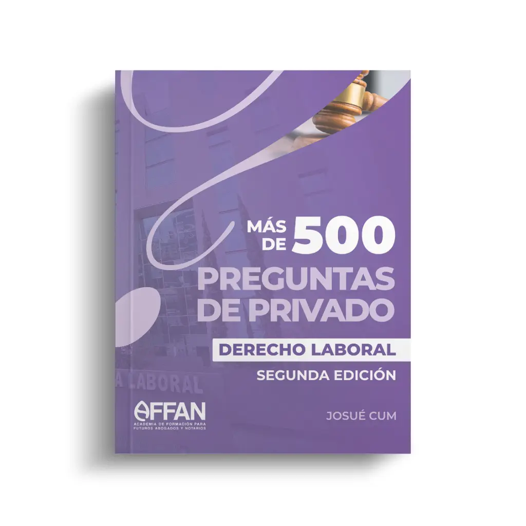 LIBRO 500 PREGUNTAS DERECHO LABORAL (SEGUNDA EDICIÓN)