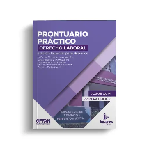 ÍNTEGROS - PRONTUARIO DERECHO LABORAL